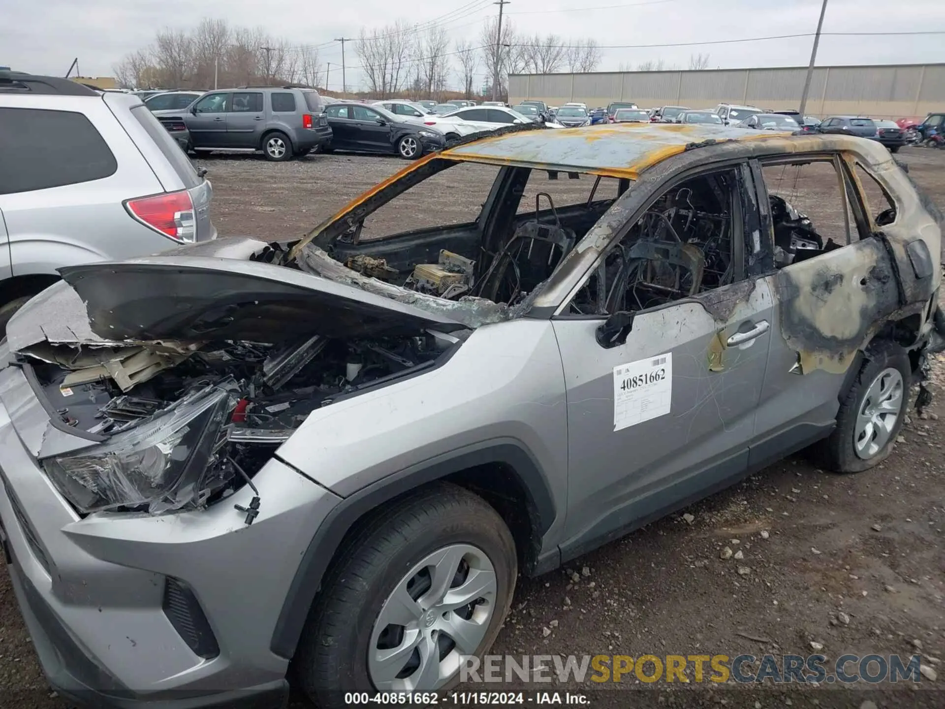 6 fotografías del automóvil dañado 2T3F1RFV8LC061287 TOYOTA RAV4 2020