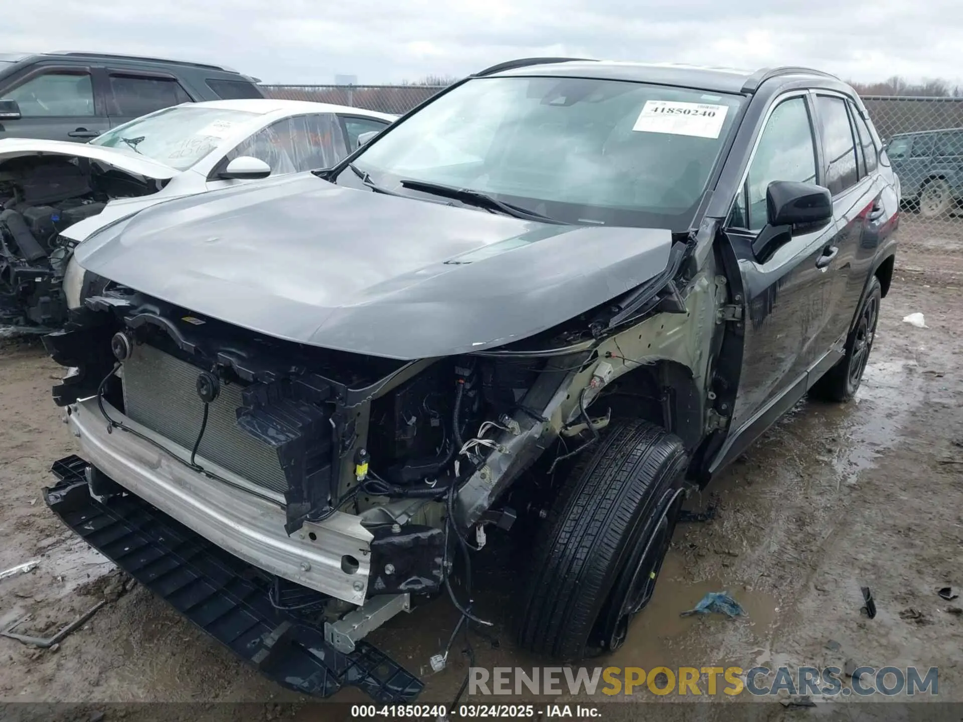 2 fotografías del automóvil dañado 2T3F1RFV8LC063346 TOYOTA RAV4 2020
