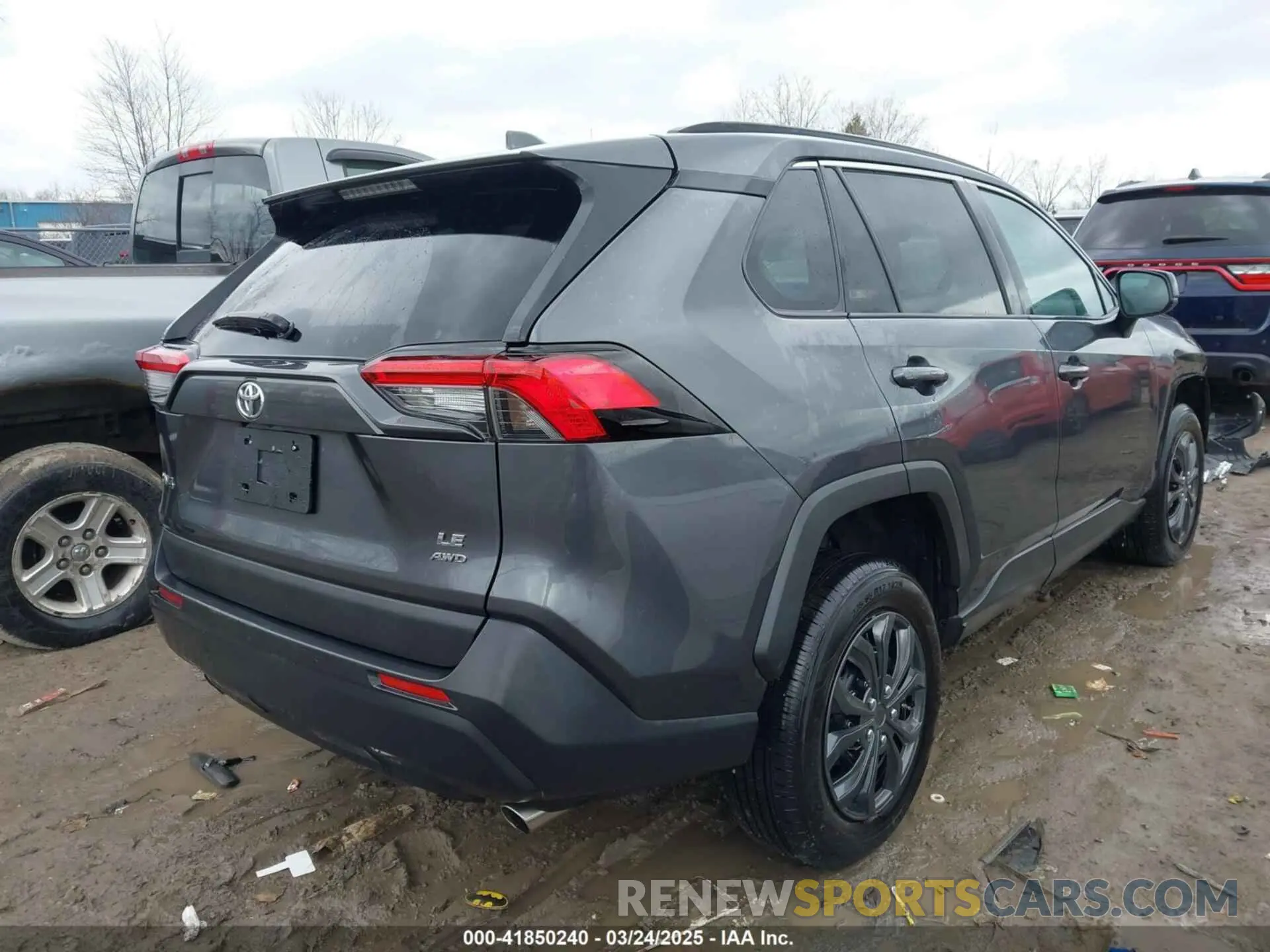 4 fotografías del automóvil dañado 2T3F1RFV8LC063346 TOYOTA RAV4 2020