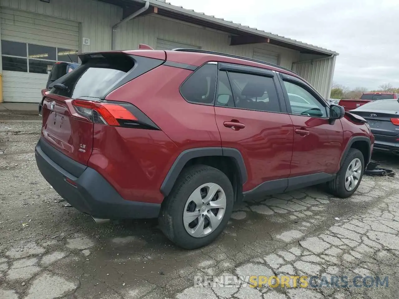 3 fotografías del automóvil dañado 2T3F1RFV8LC121925 TOYOTA RAV4 2020