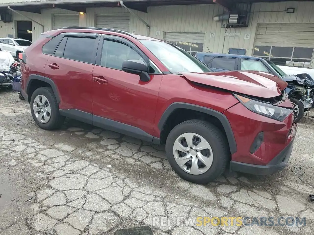 4 fotografías del automóvil dañado 2T3F1RFV8LC121925 TOYOTA RAV4 2020