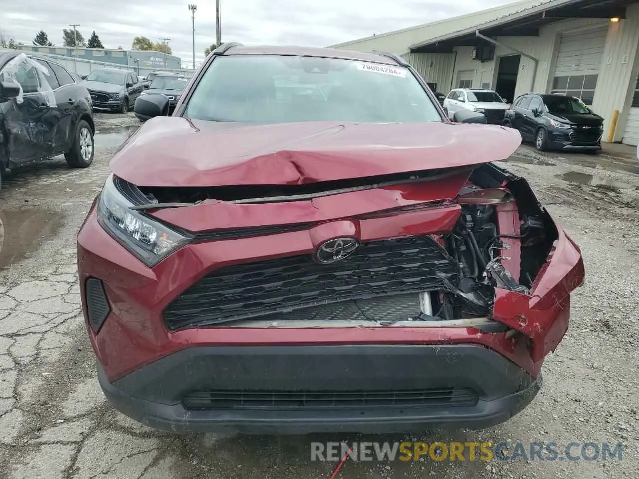 5 fotografías del automóvil dañado 2T3F1RFV8LC121925 TOYOTA RAV4 2020