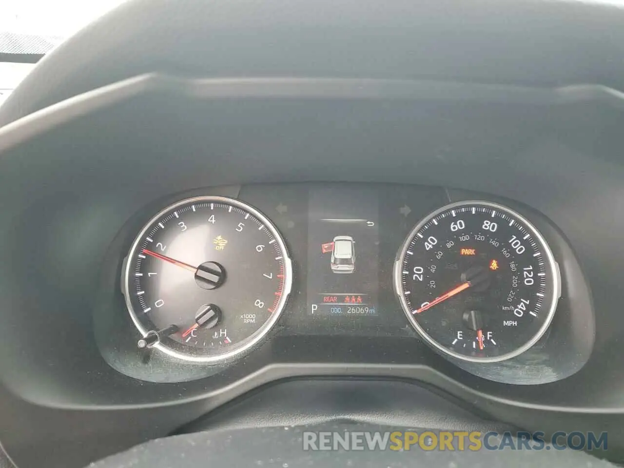 9 fotografías del automóvil dañado 2T3F1RFV8LC121925 TOYOTA RAV4 2020
