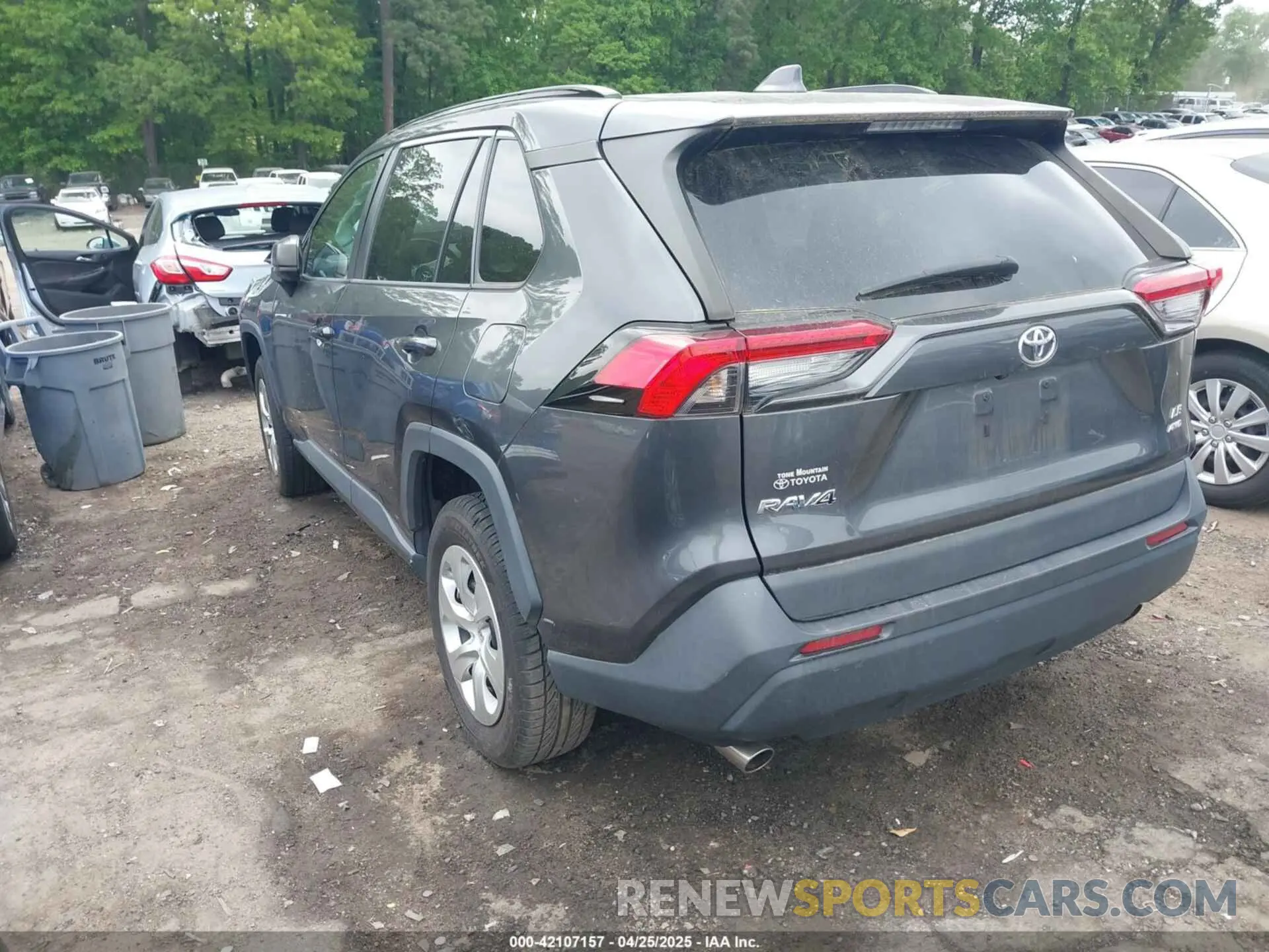 3 fotografías del automóvil dañado 2T3F1RFV9LC099479 TOYOTA RAV4 2020