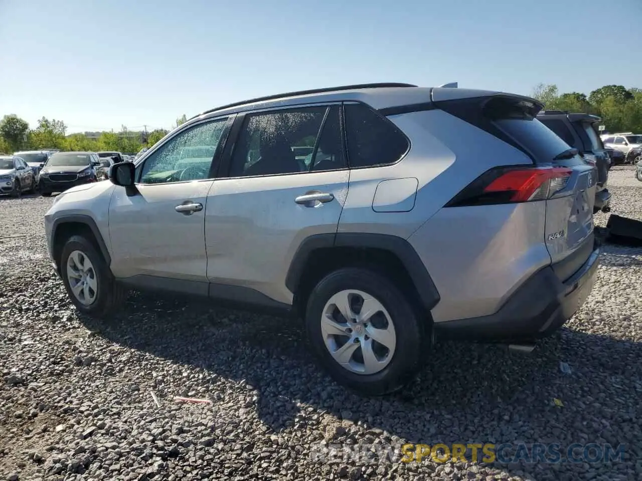 2 fotografías del automóvil dañado 2T3F1RFV9LC101215 TOYOTA RAV4 2020