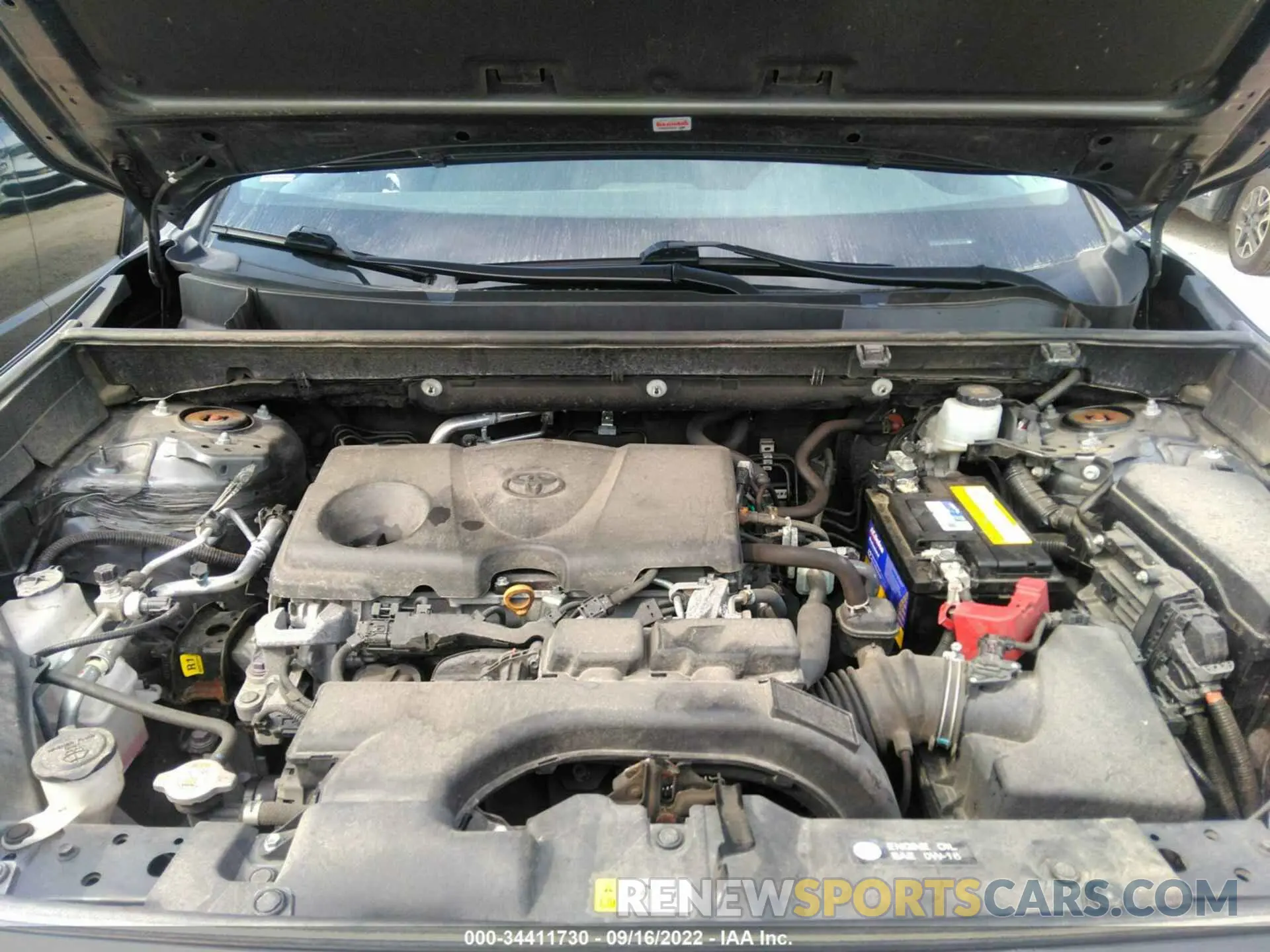 10 fotografías del automóvil dañado 2T3F1RFV9LC110240 TOYOTA RAV4 2020