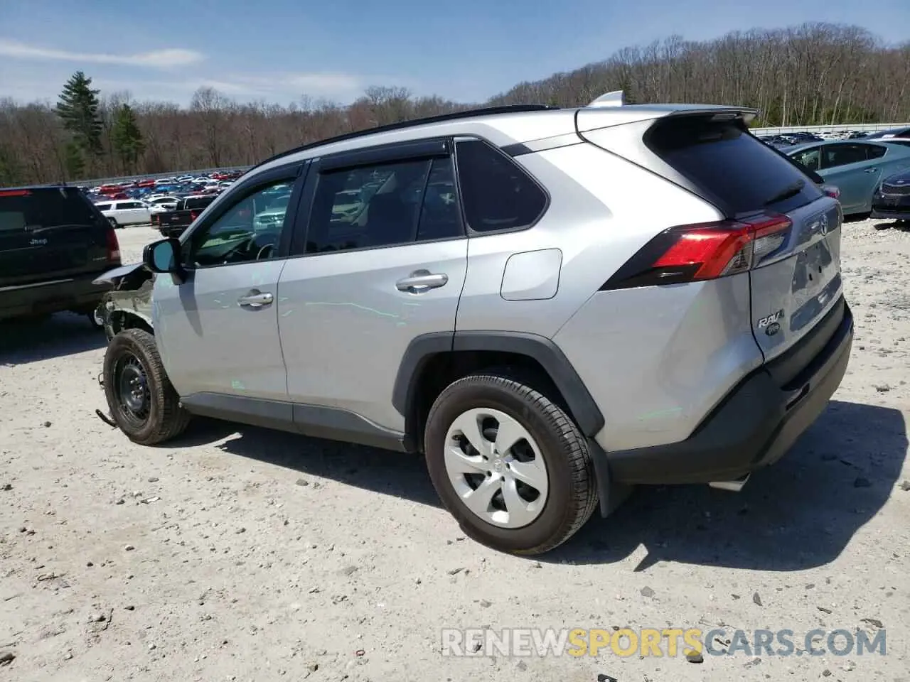 2 fotografías del automóvil dañado 2T3F1RFV9LW089310 TOYOTA RAV4 2020