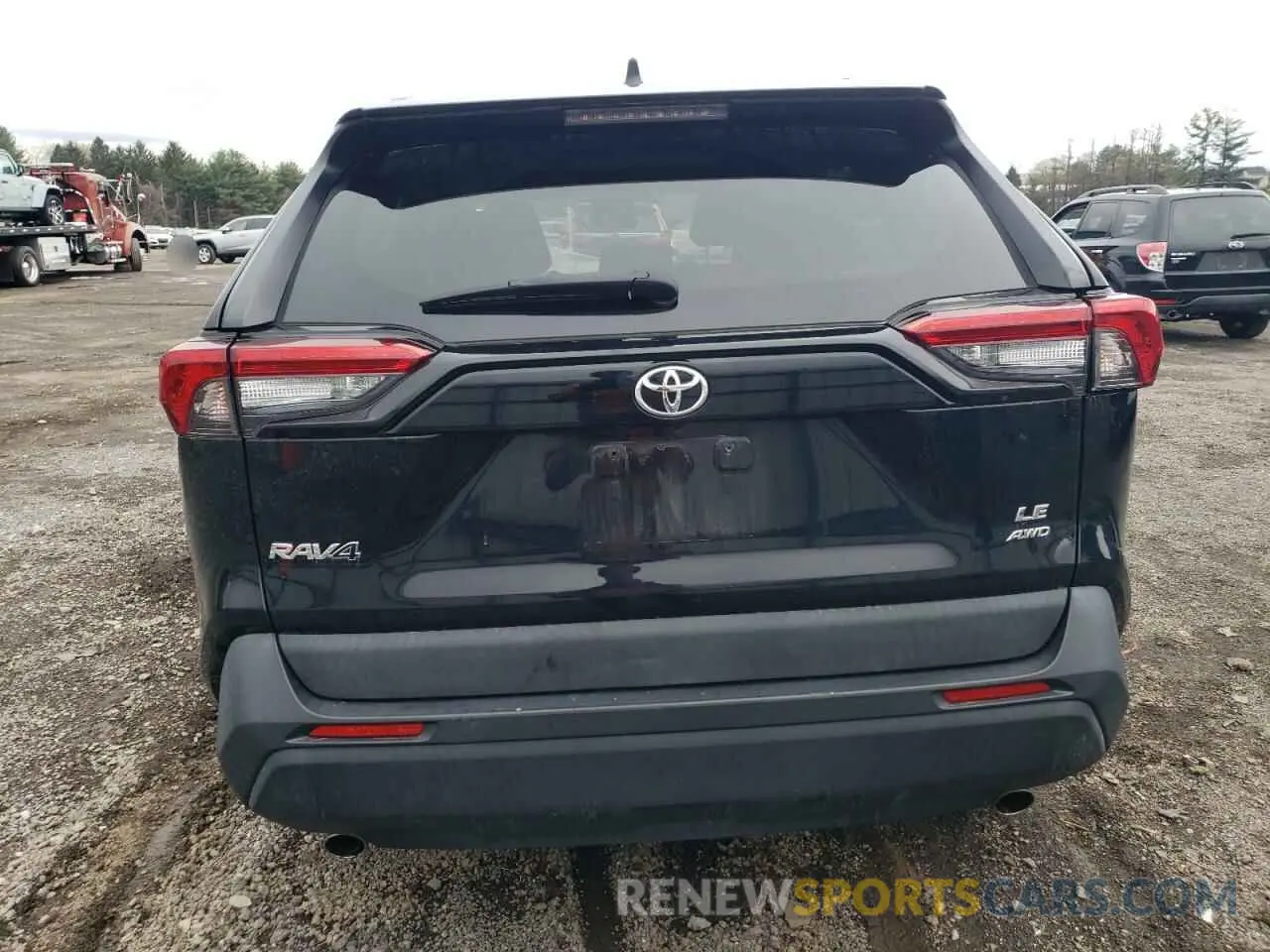 6 fotografías del automóvil dañado 2T3F1RFVXLC107010 TOYOTA RAV4 2020