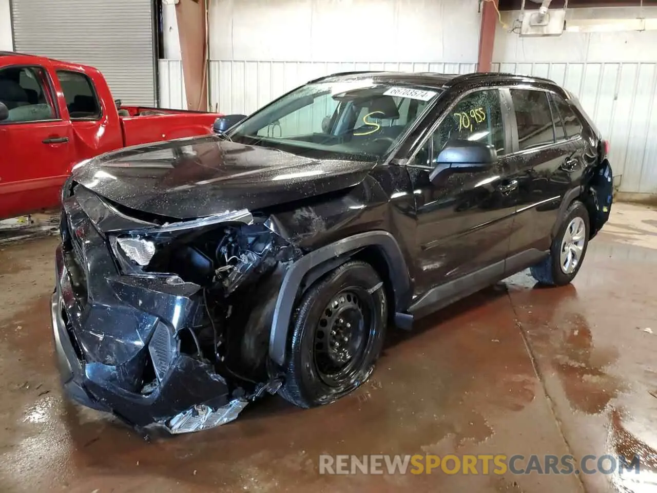 1 fotografías del automóvil dañado 2T3F1RFVXLC136667 TOYOTA RAV4 2020
