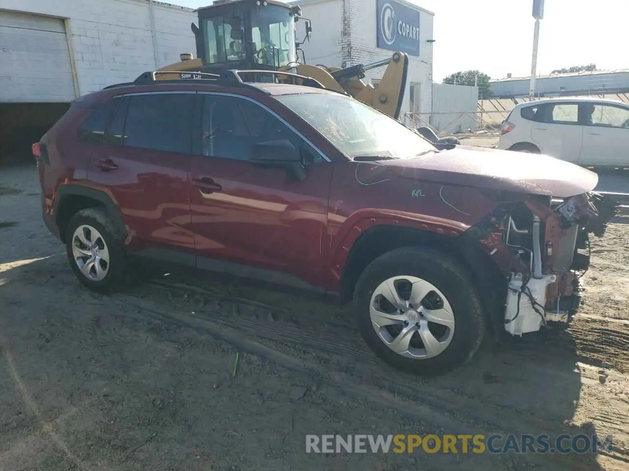 4 fotografías del automóvil dañado 2T3F1RFVXLW094810 TOYOTA RAV4 2020