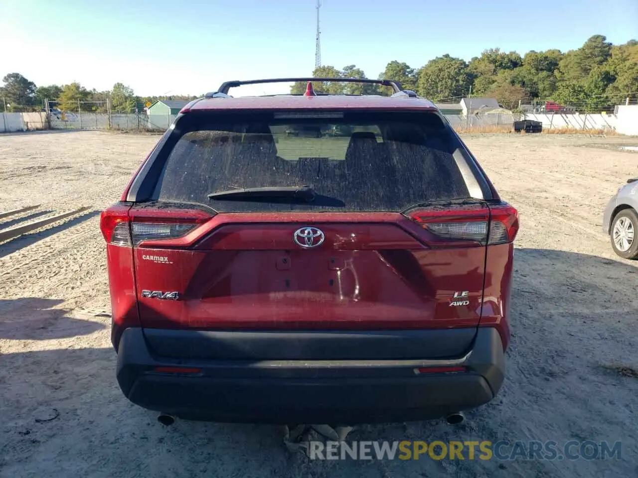6 fotografías del automóvil dañado 2T3F1RFVXLW094810 TOYOTA RAV4 2020