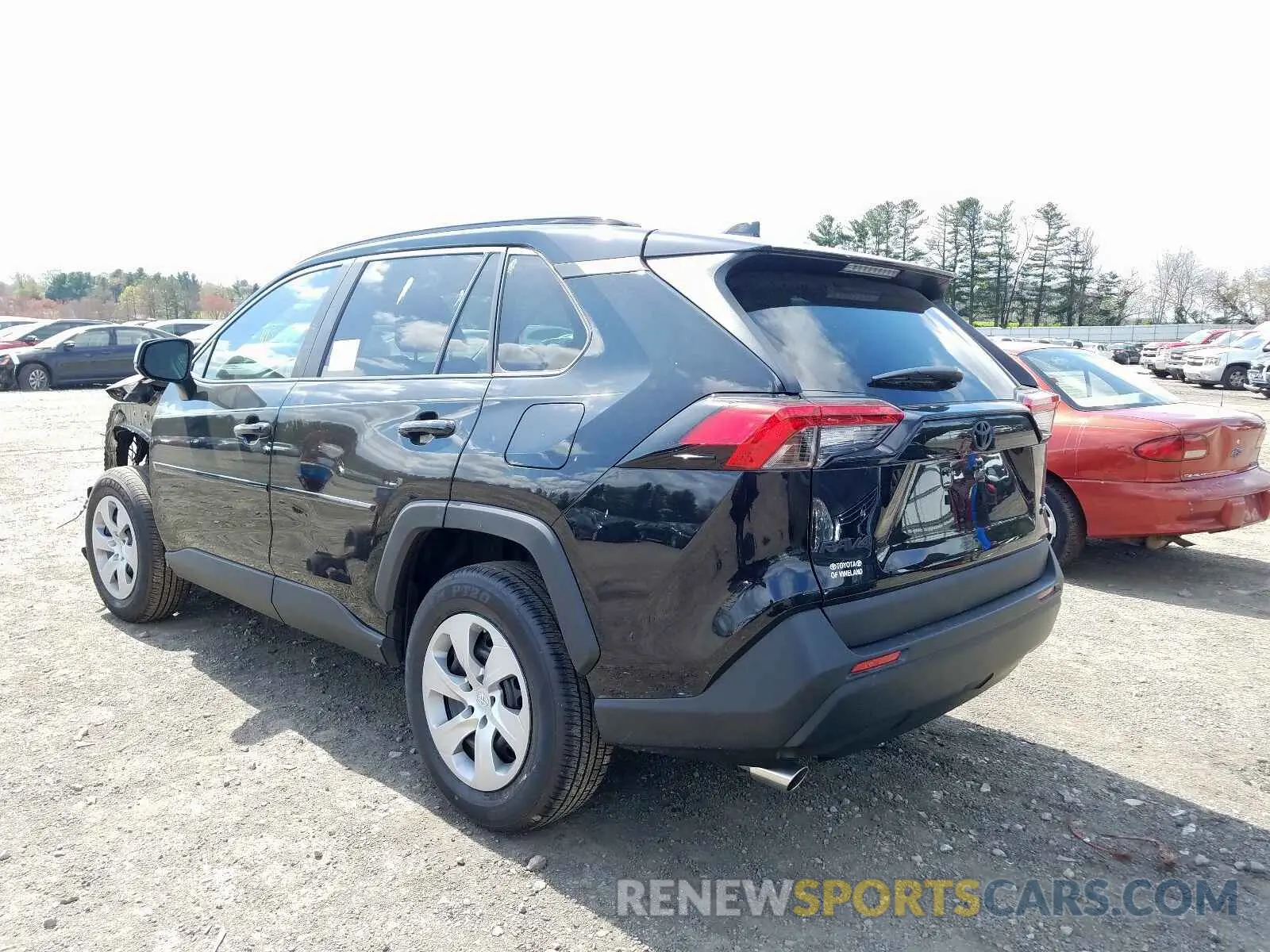 3 fotografías del automóvil dañado 2T3F1RFVXLW096413 TOYOTA RAV4 2020