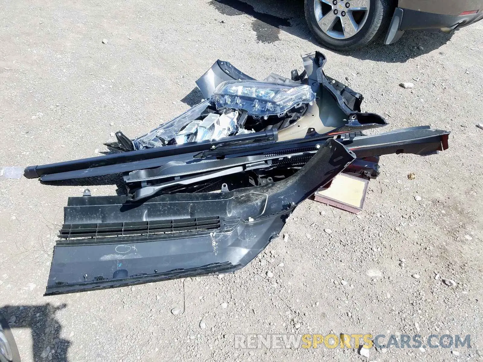 9 fotografías del automóvil dañado 2T3F1RFVXLW096413 TOYOTA RAV4 2020