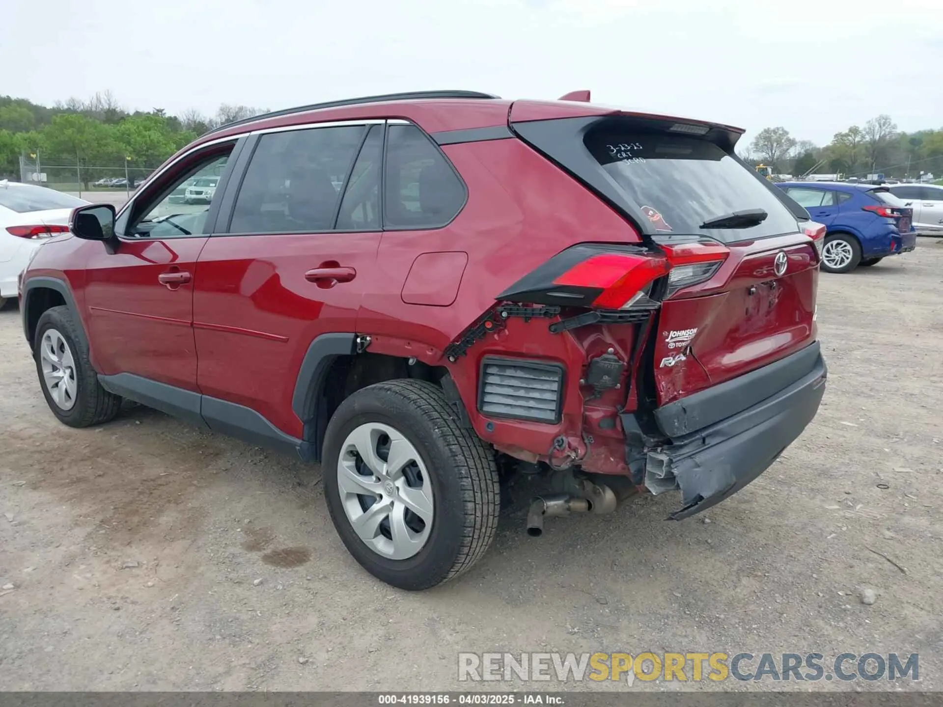 3 fotografías del automóvil dañado 2T3G1RFV0LC106162 TOYOTA RAV4 2020