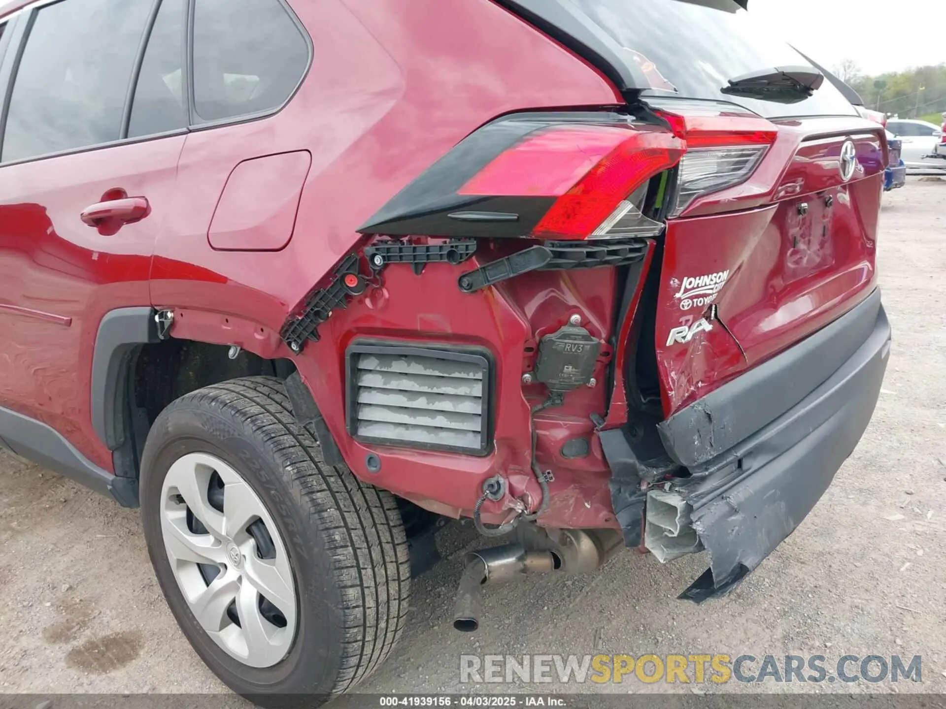 6 fotografías del automóvil dañado 2T3G1RFV0LC106162 TOYOTA RAV4 2020