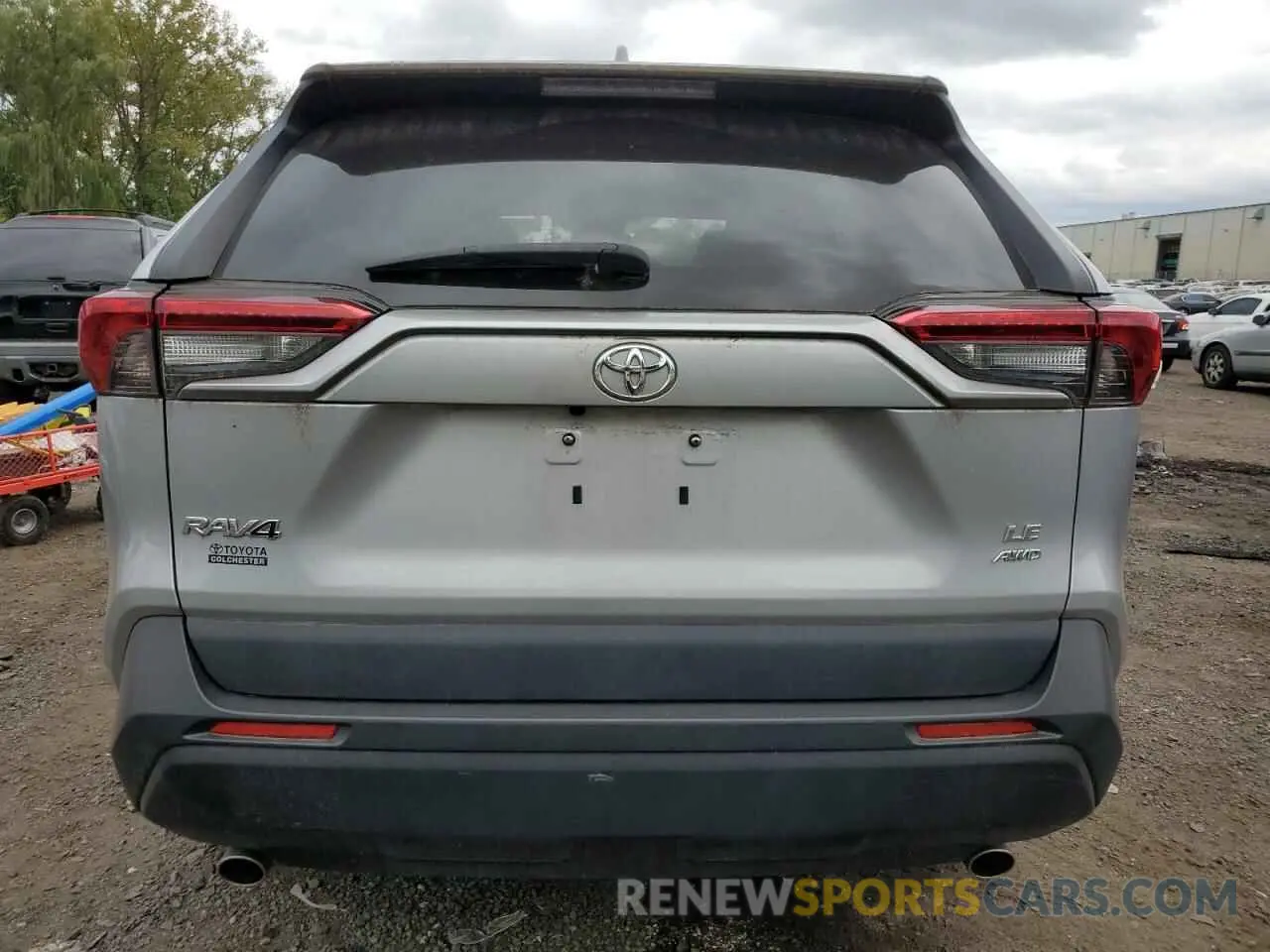 6 fotografías del automóvil dañado 2T3G1RFV0LW126104 TOYOTA RAV4 2020