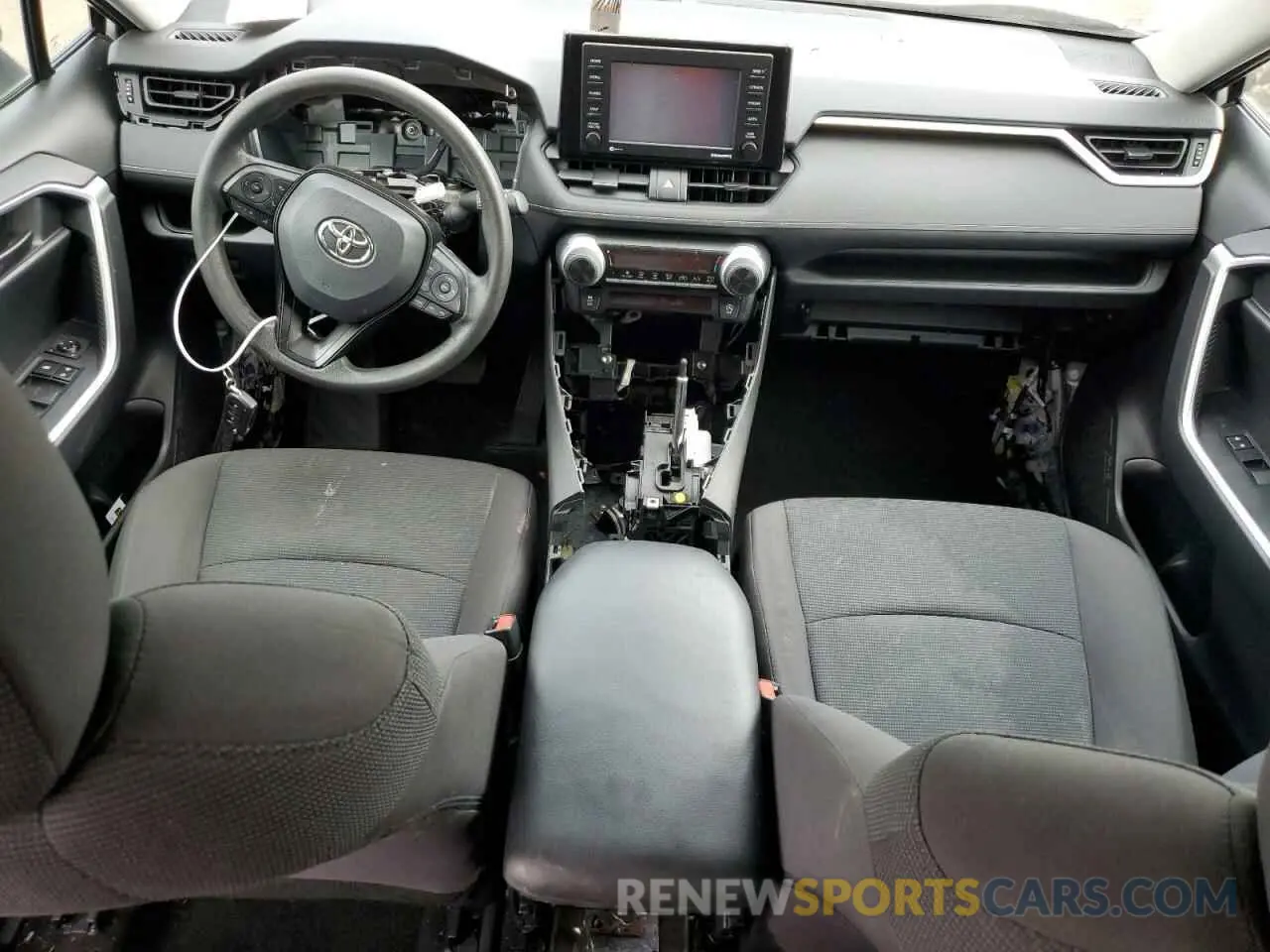 8 fotografías del automóvil dañado 2T3G1RFV0LW126104 TOYOTA RAV4 2020