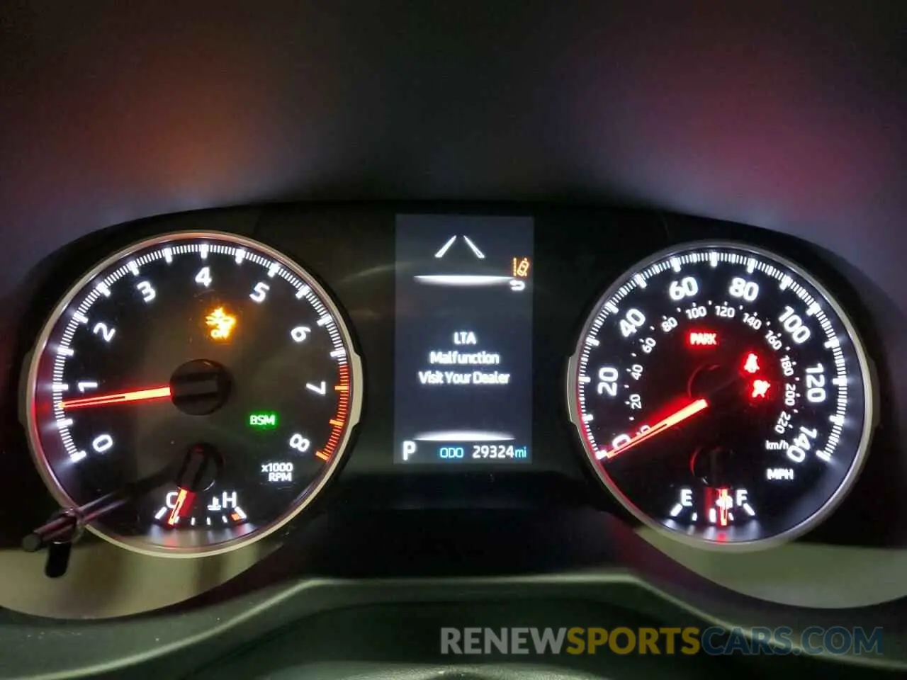 9 fotografías del automóvil dañado 2T3G1RFV1LW099477 TOYOTA RAV4 2020