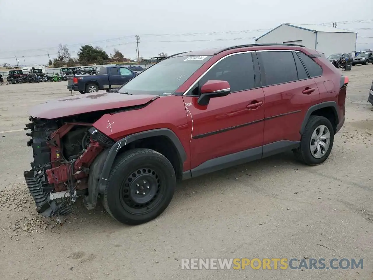 1 fotografías del automóvil dañado 2T3G1RFV1LW109375 TOYOTA RAV4 2020