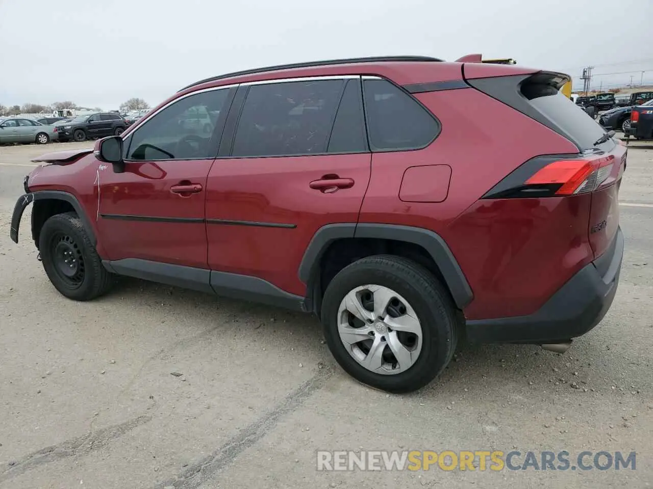 2 fotografías del automóvil dañado 2T3G1RFV1LW109375 TOYOTA RAV4 2020