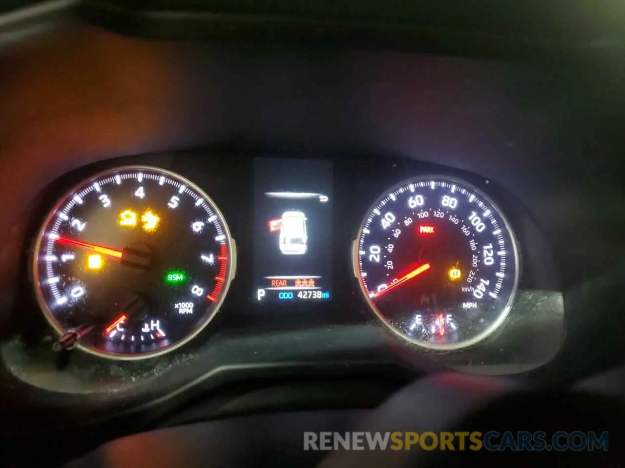 9 fotografías del automóvil dañado 2T3G1RFV1LW125446 TOYOTA RAV4 2020