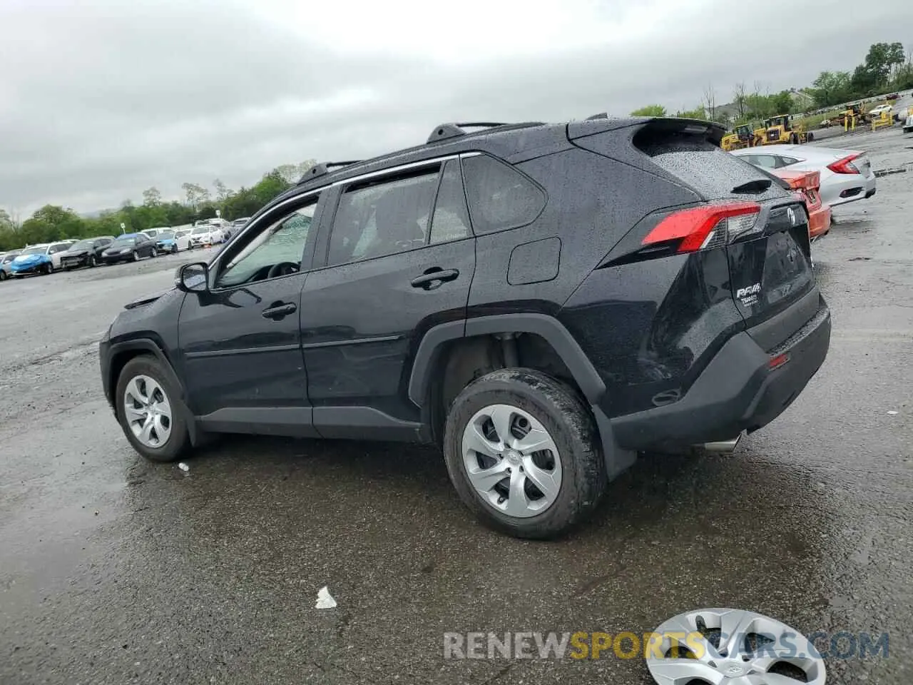 2 fotografías del automóvil dañado 2T3G1RFV1LW133742 TOYOTA RAV4 2020