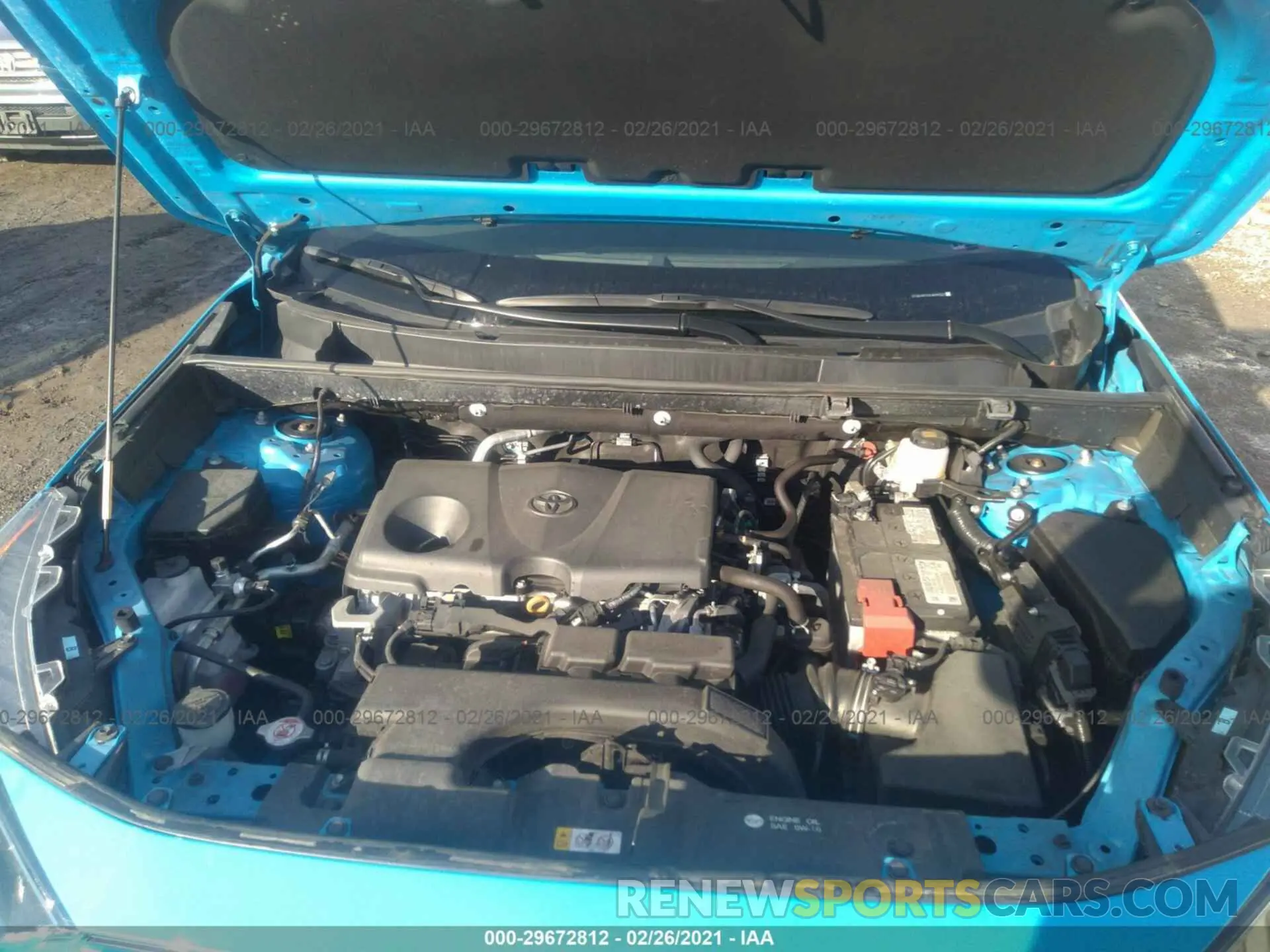 10 fotografías del automóvil dañado 2T3G1RFV3LW090022 TOYOTA RAV4 2020