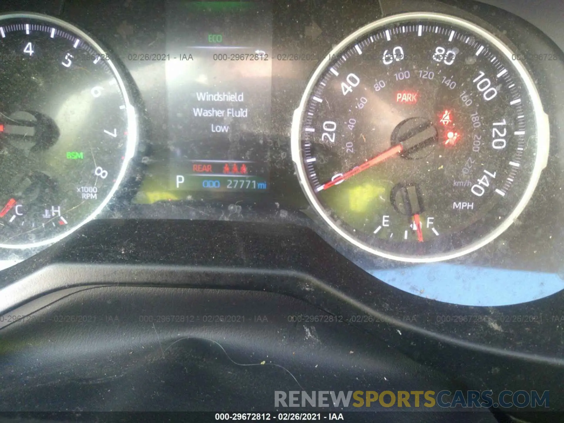 7 fotografías del automóvil dañado 2T3G1RFV3LW090022 TOYOTA RAV4 2020