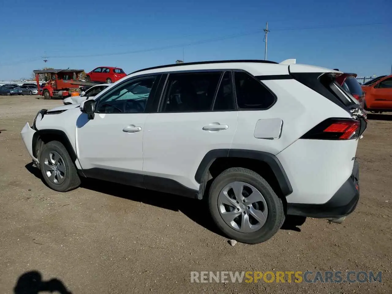 2 fotografías del automóvil dañado 2T3G1RFV3LW130387 TOYOTA RAV4 2020