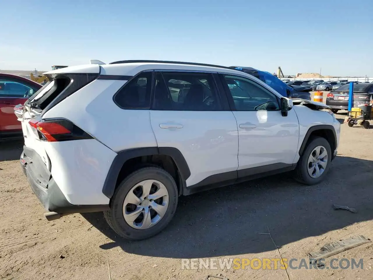3 fotografías del automóvil dañado 2T3G1RFV3LW130387 TOYOTA RAV4 2020