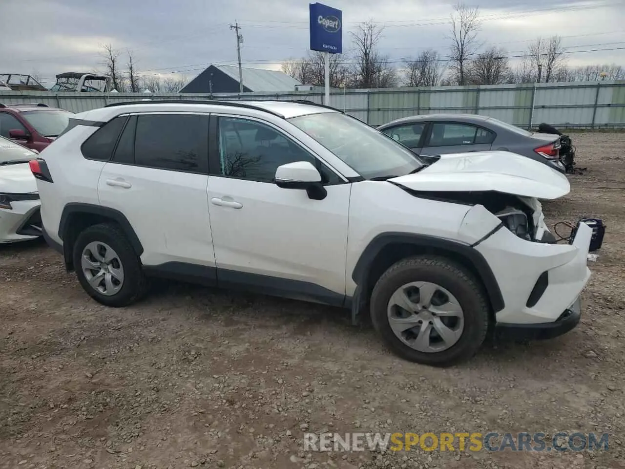 4 fotografías del automóvil dañado 2T3G1RFV4LW092071 TOYOTA RAV4 2020