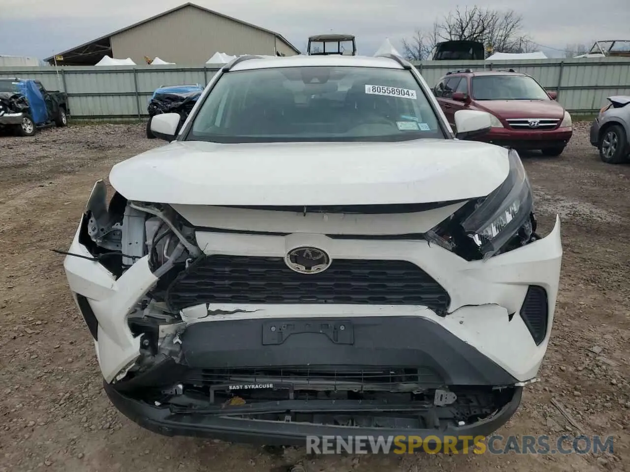 5 fotografías del automóvil dañado 2T3G1RFV4LW092071 TOYOTA RAV4 2020