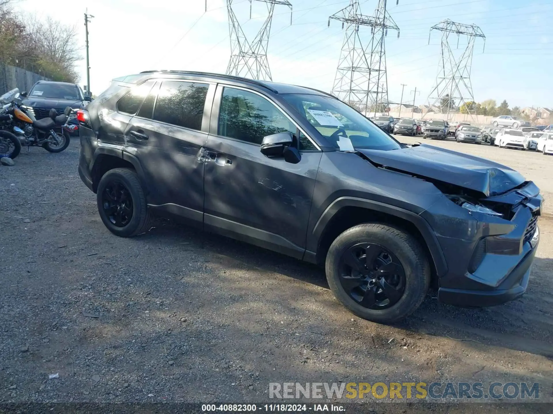 1 fotografías del automóvil dañado 2T3G1RFV4LW092314 TOYOTA RAV4 2020