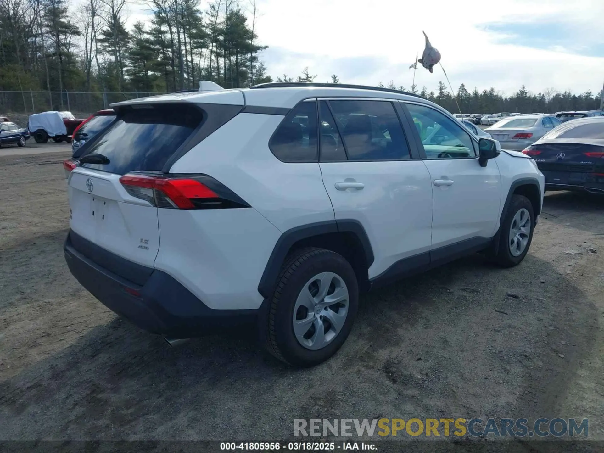 4 fotografías del automóvil dañado 2T3G1RFV5LW087235 TOYOTA RAV4 2020