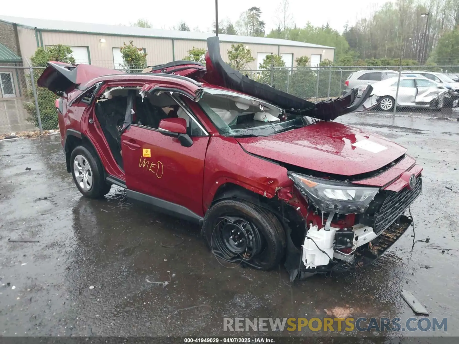 1 fotografías del automóvil dañado 2T3G1RFV5LW132934 TOYOTA RAV4 2020