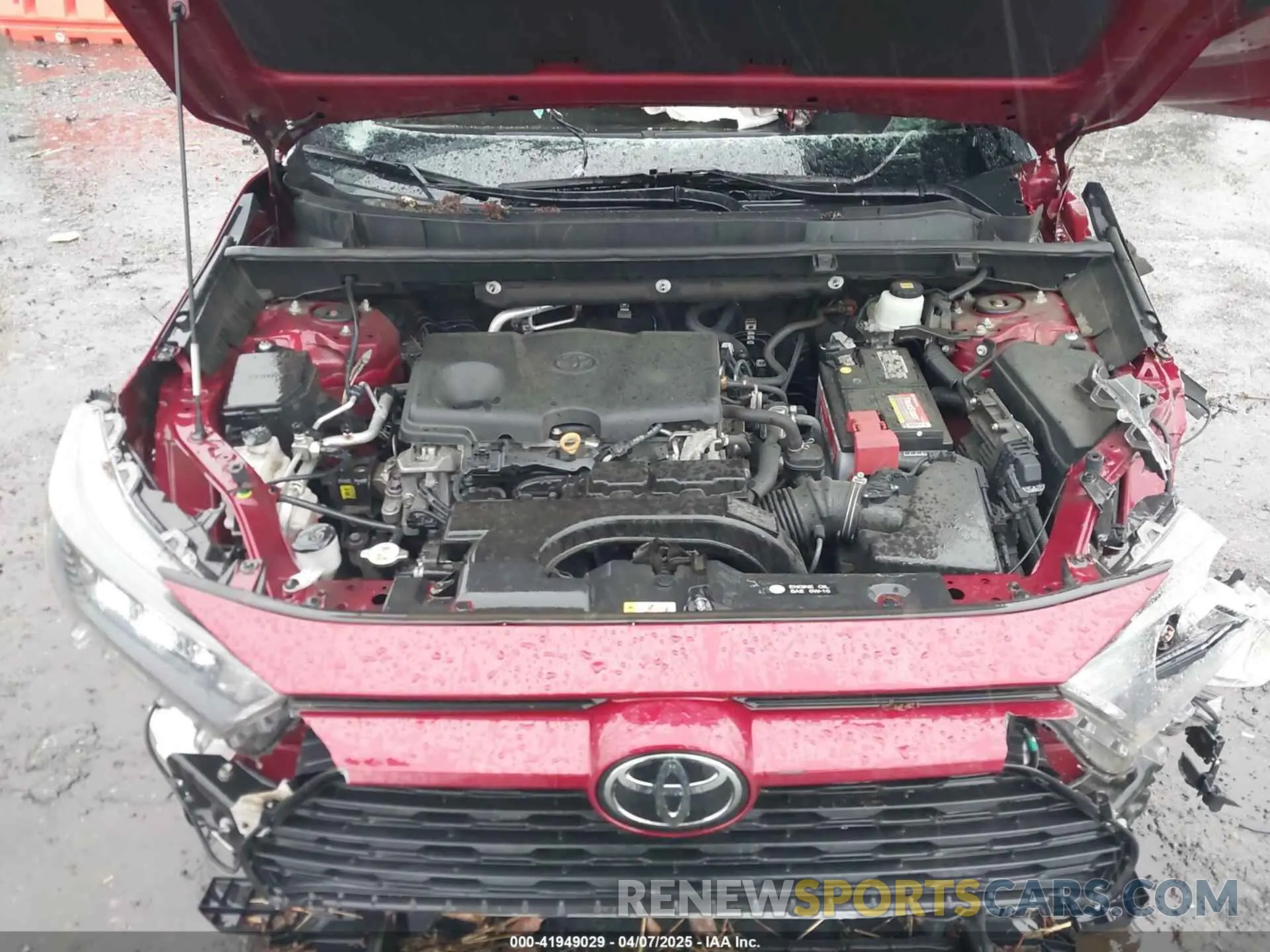 10 fotografías del automóvil dañado 2T3G1RFV5LW132934 TOYOTA RAV4 2020