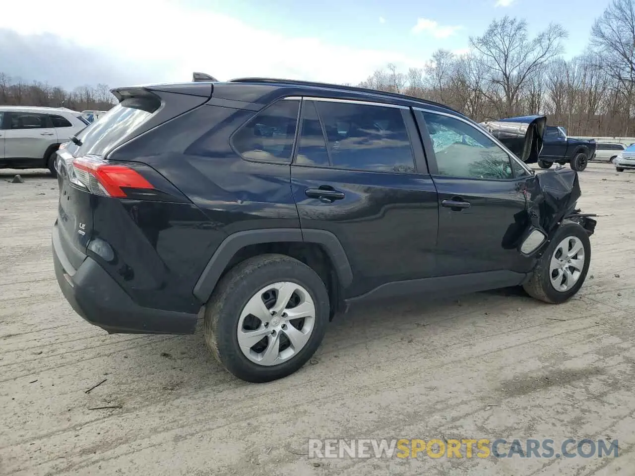 3 fotografías del automóvil dañado 2T3G1RFV6LC122222 TOYOTA RAV4 2020