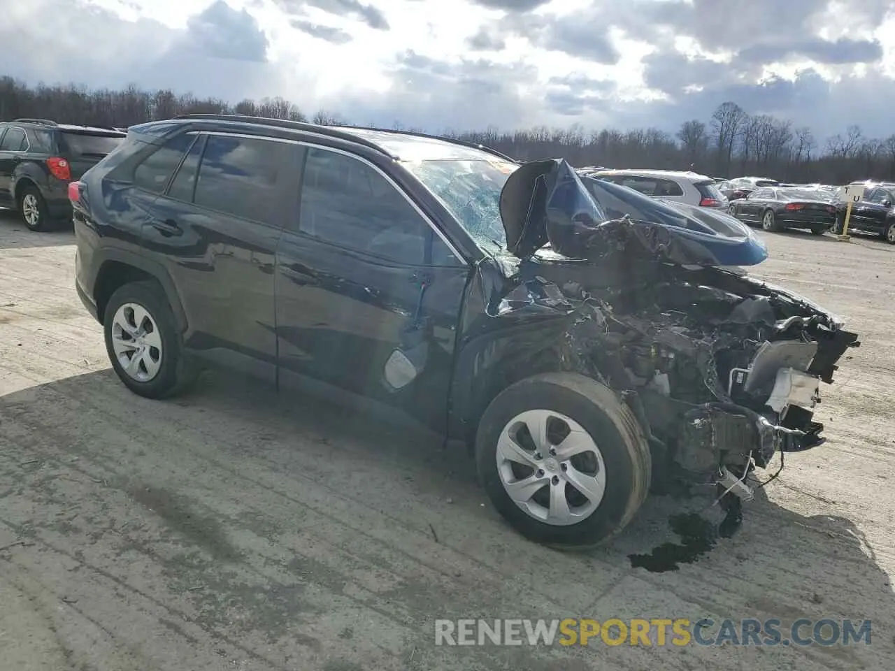 4 fotografías del automóvil dañado 2T3G1RFV6LC122222 TOYOTA RAV4 2020