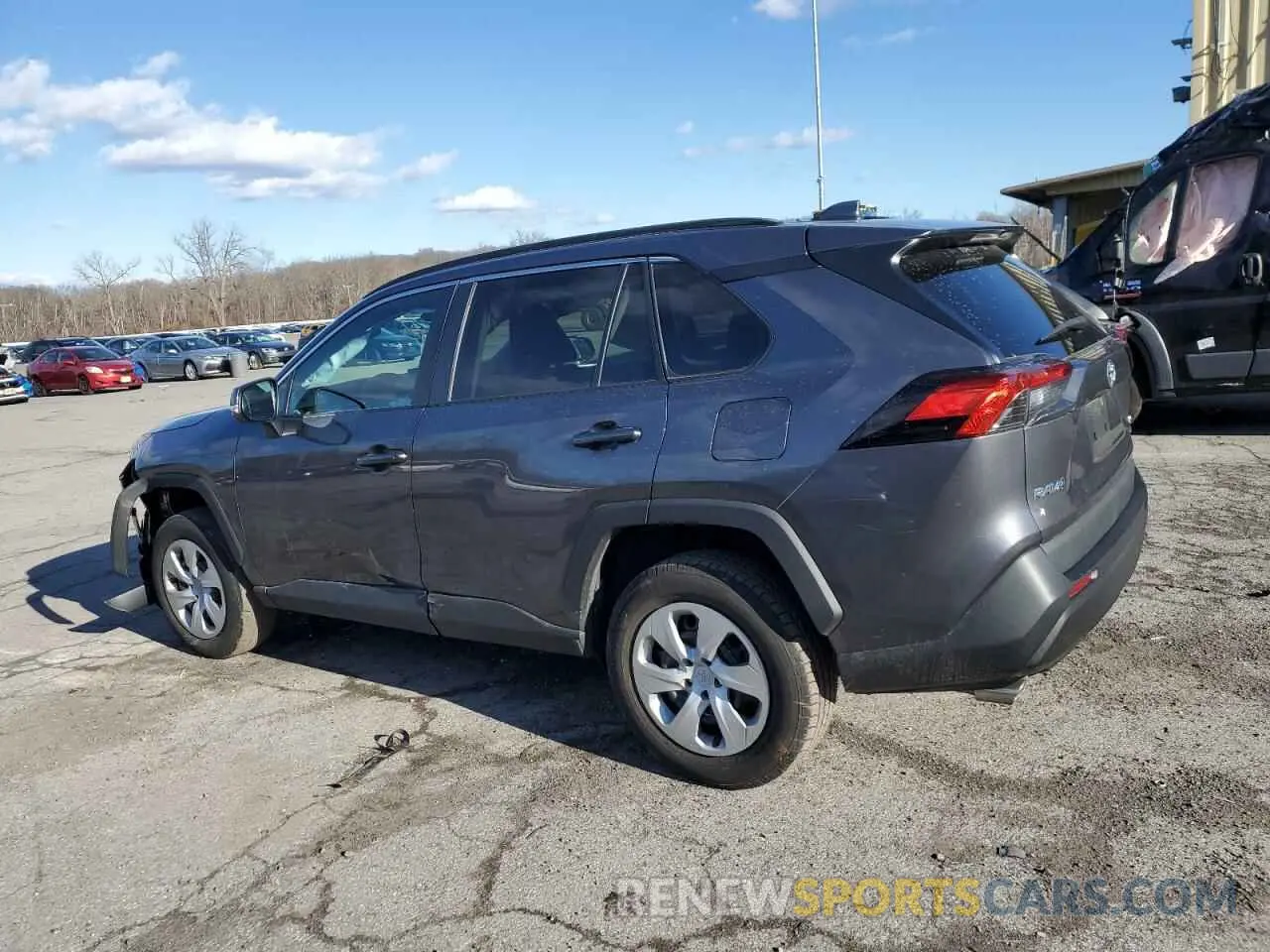 2 fotografías del automóvil dañado 2T3G1RFV6LW127371 TOYOTA RAV4 2020