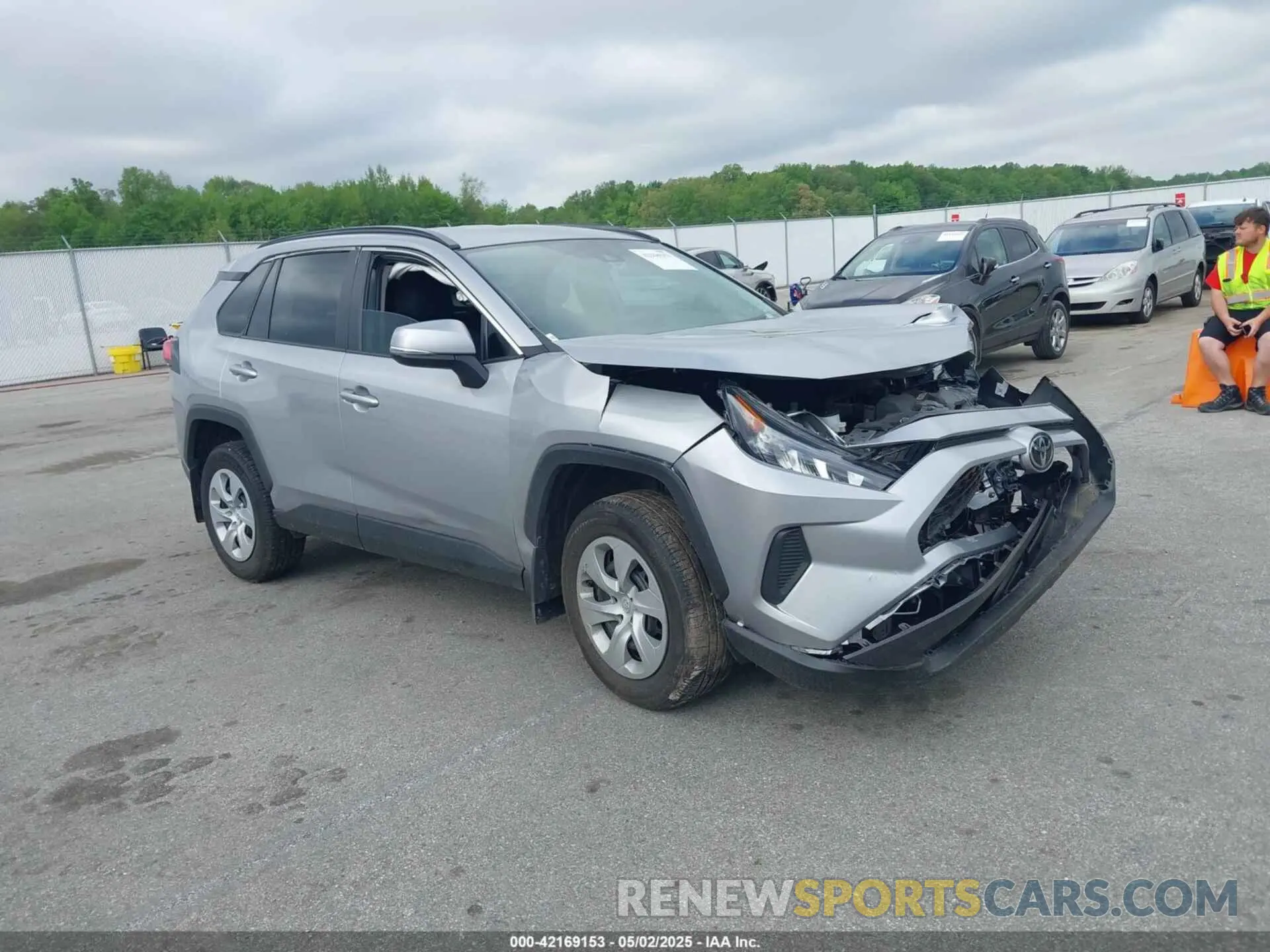 1 fotografías del automóvil dañado 2T3G1RFV8LW120390 TOYOTA RAV4 2020