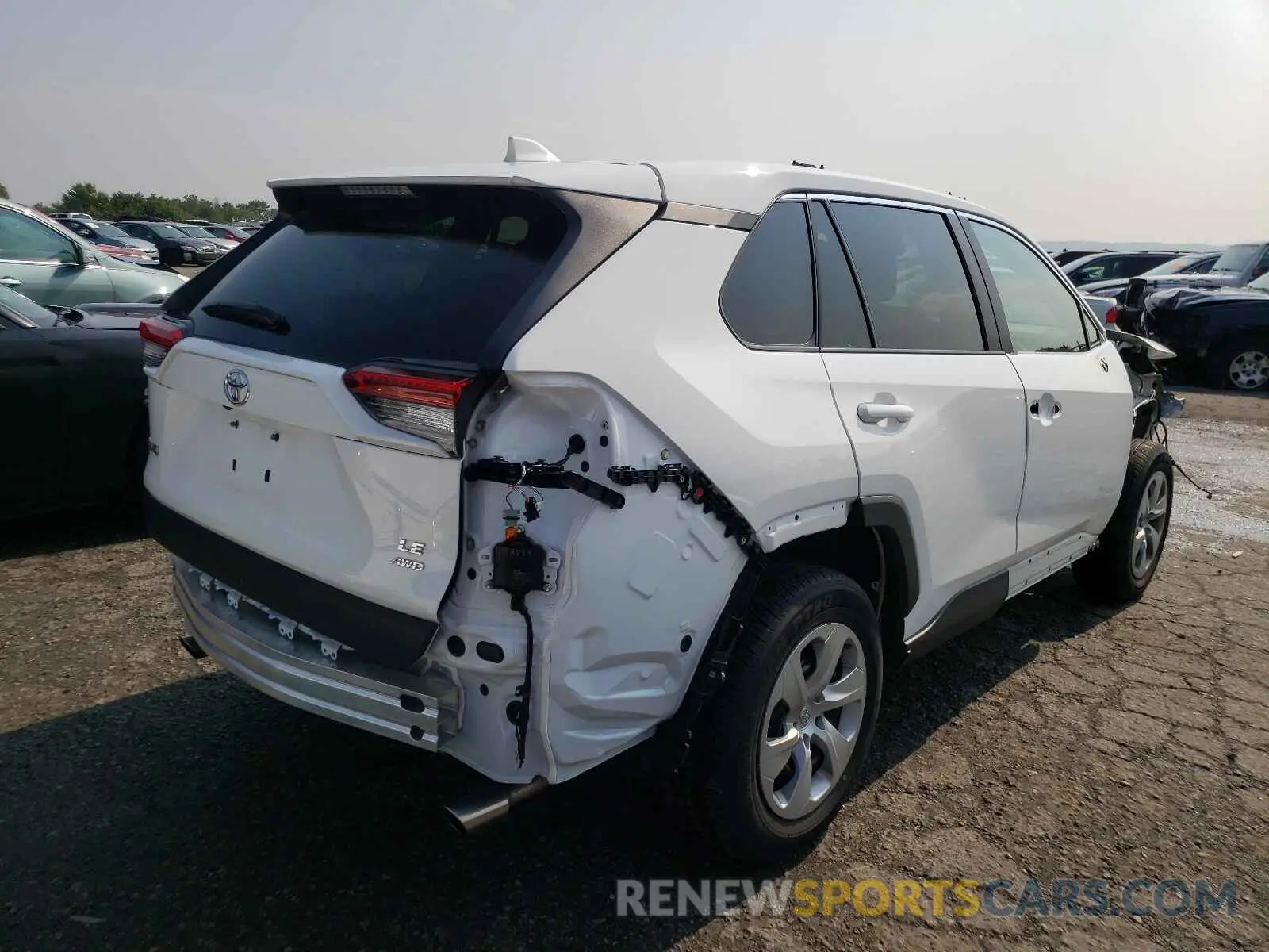 4 fotografías del automóvil dañado 2T3G1RFV9LW116607 TOYOTA RAV4 2020