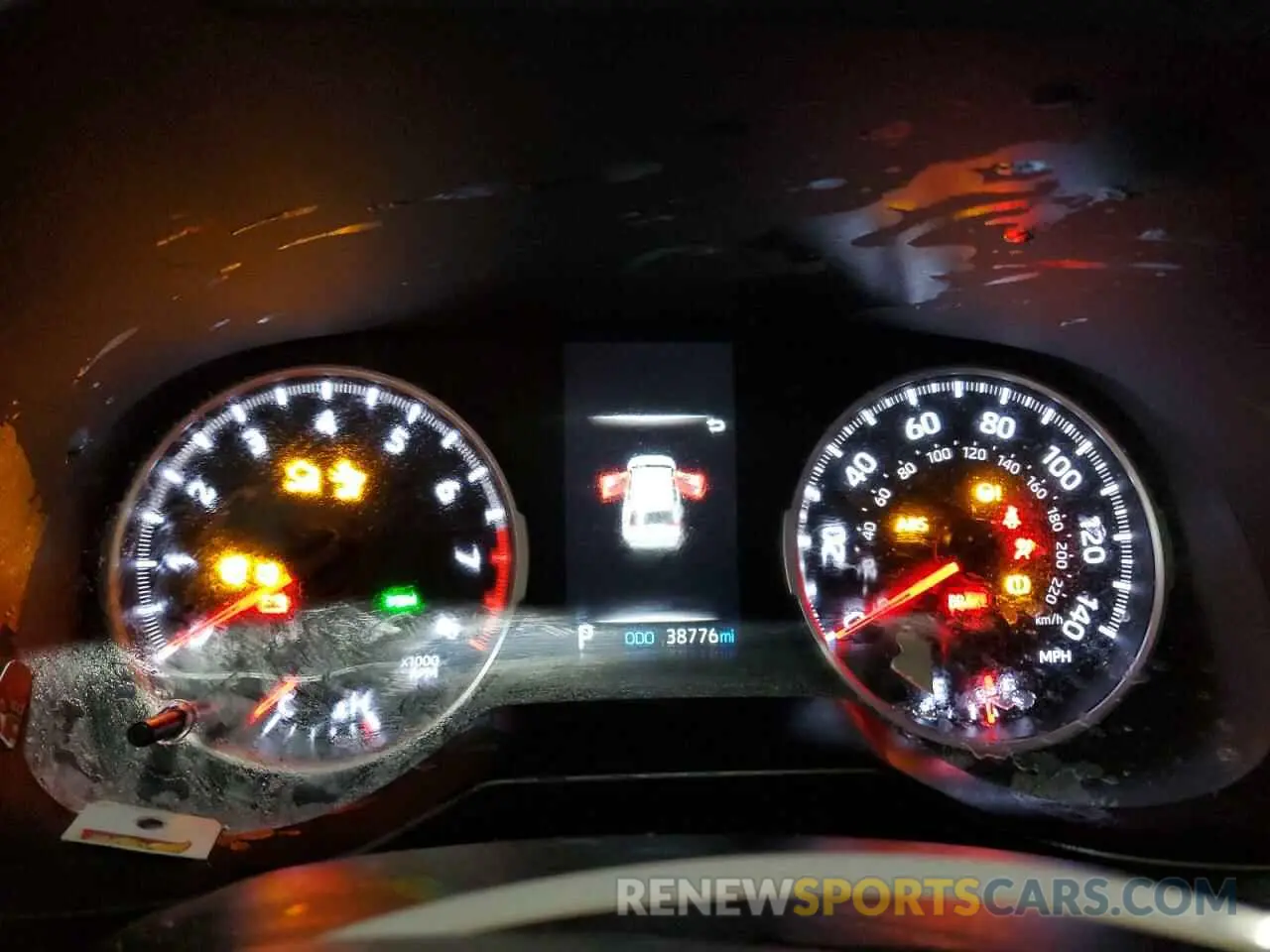 9 fotografías del automóvil dañado 2T3G1RFVXLC098314 TOYOTA RAV4 2020