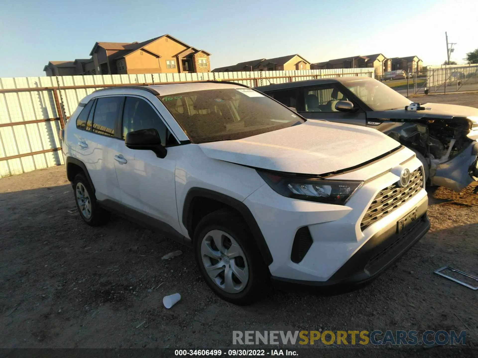 1 fotografías del automóvil dañado 2T3H1RFV0LC035758 TOYOTA RAV4 2020
