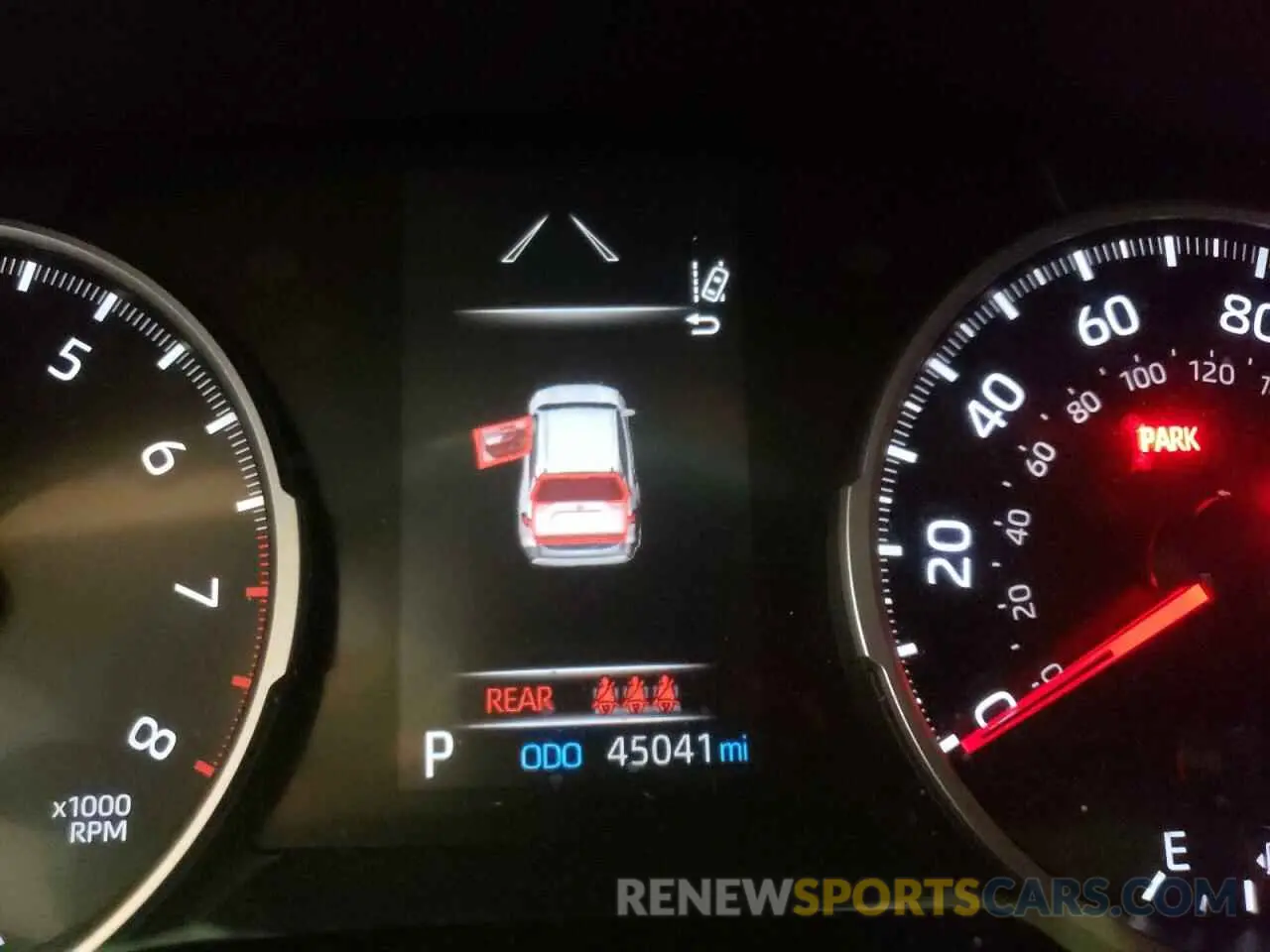 8 fotografías del automóvil dañado 2T3H1RFV0LC042905 TOYOTA RAV4 2020