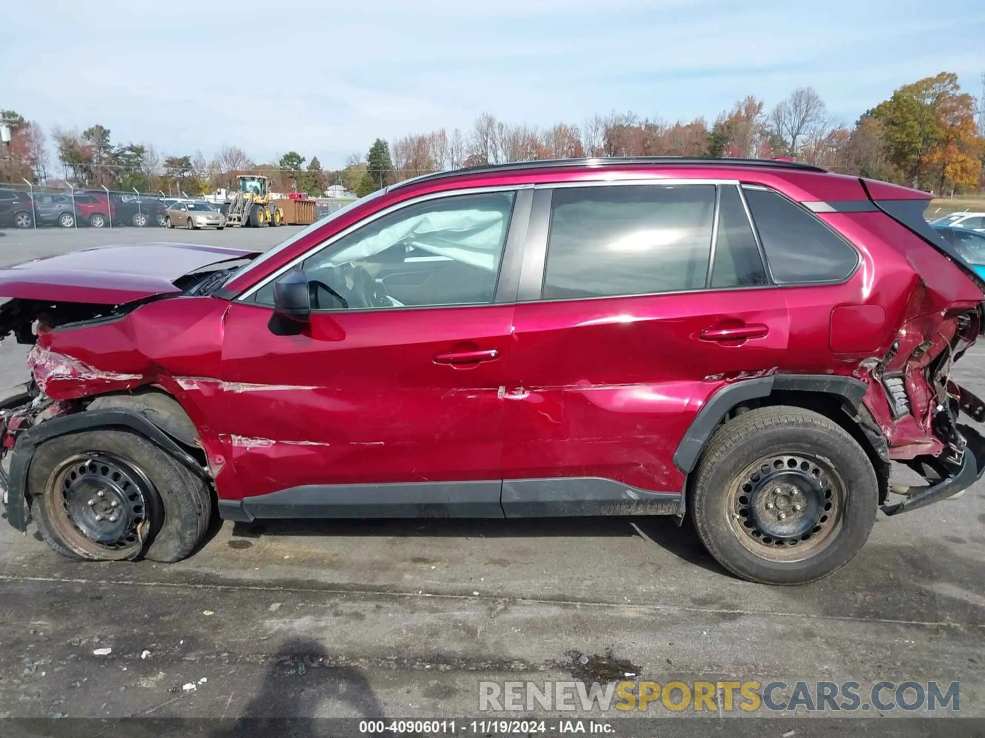 14 fotografías del automóvil dañado 2T3H1RFV0LC073331 TOYOTA RAV4 2020