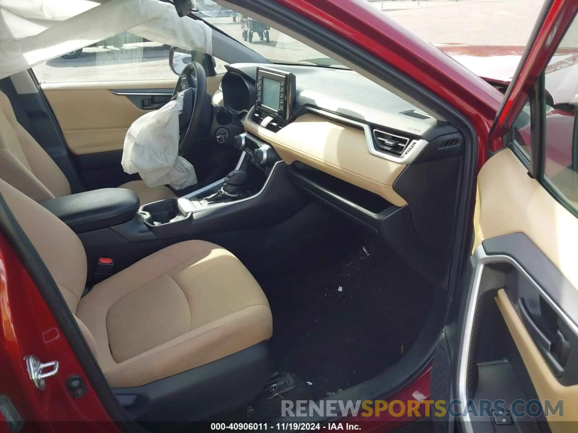 5 fotografías del automóvil dañado 2T3H1RFV0LC073331 TOYOTA RAV4 2020