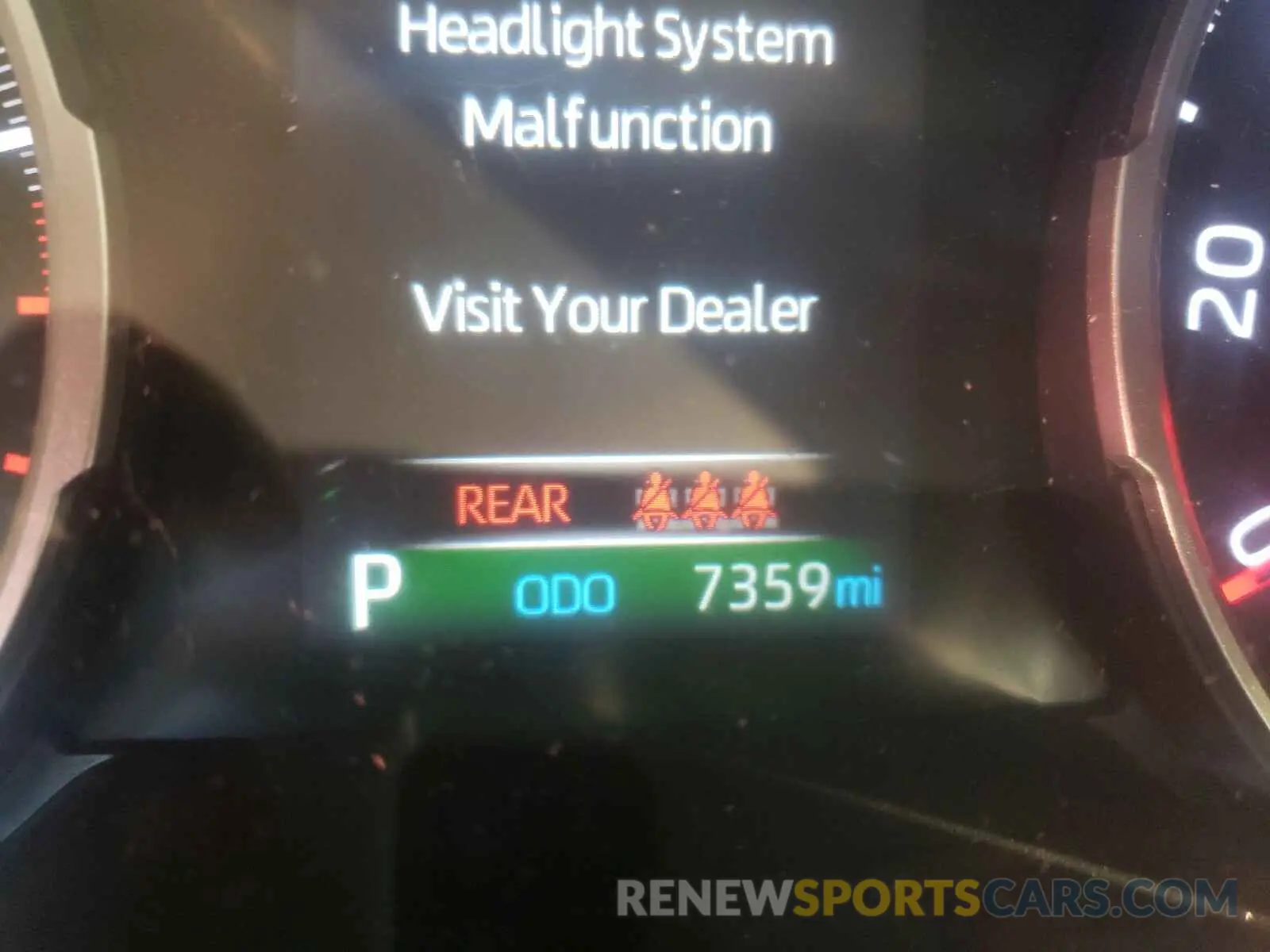 8 fotografías del automóvil dañado 2T3H1RFV0LC080277 TOYOTA RAV4 2020