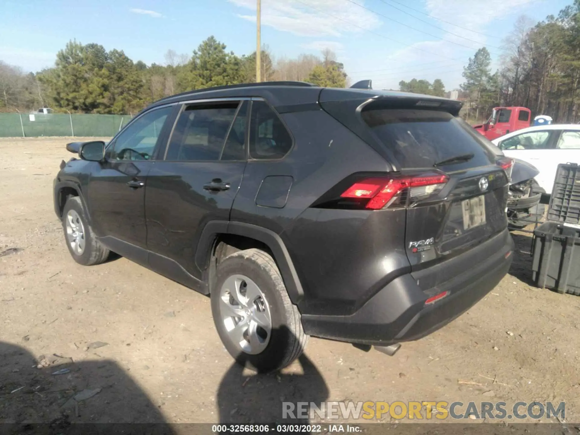 3 fotografías del automóvil dañado 2T3H1RFV0LW058553 TOYOTA RAV4 2020
