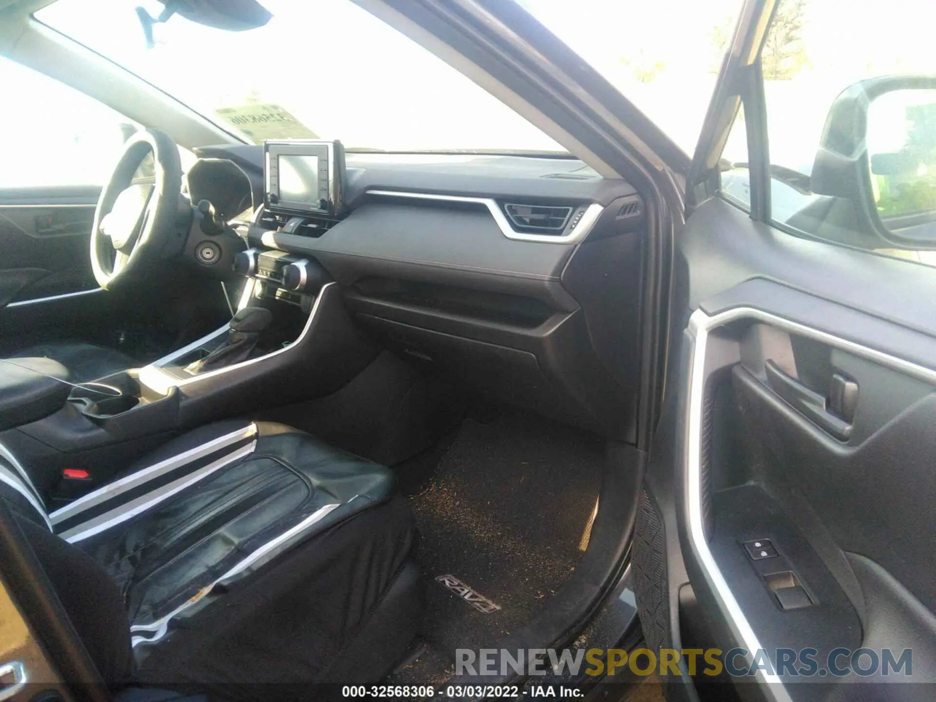 5 fotografías del automóvil dañado 2T3H1RFV0LW058553 TOYOTA RAV4 2020