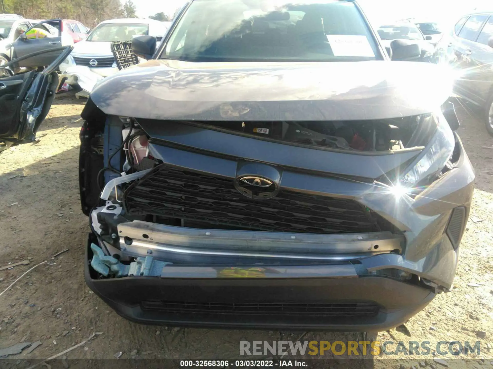 6 fotografías del automóvil dañado 2T3H1RFV0LW058553 TOYOTA RAV4 2020